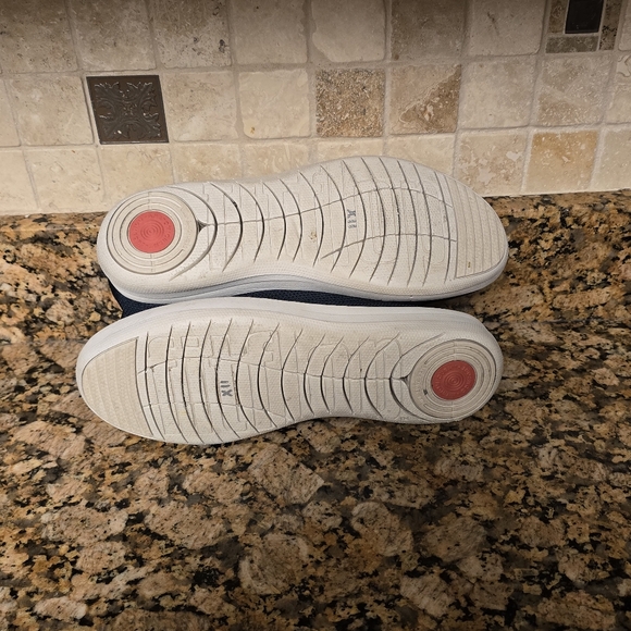 Fitflop F-Sporty Women's Sneakers Sz 10 Navy Blue Mesh Shoes Athletic Walking - Picture 2 of 8